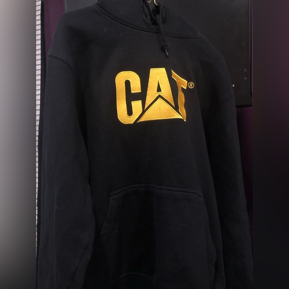 Men’s Caterpillar Trademark Hooded Sweater - Picture 1 of 5